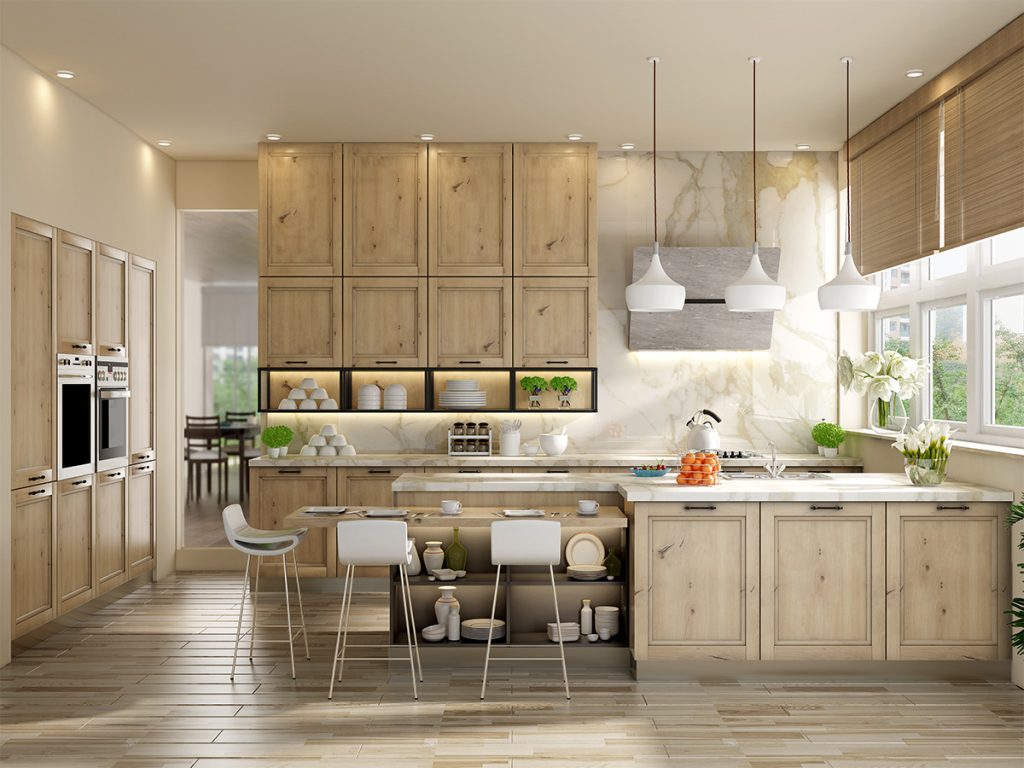 Custom Modular Kitchen Designs : Parallel, U-Shape & More