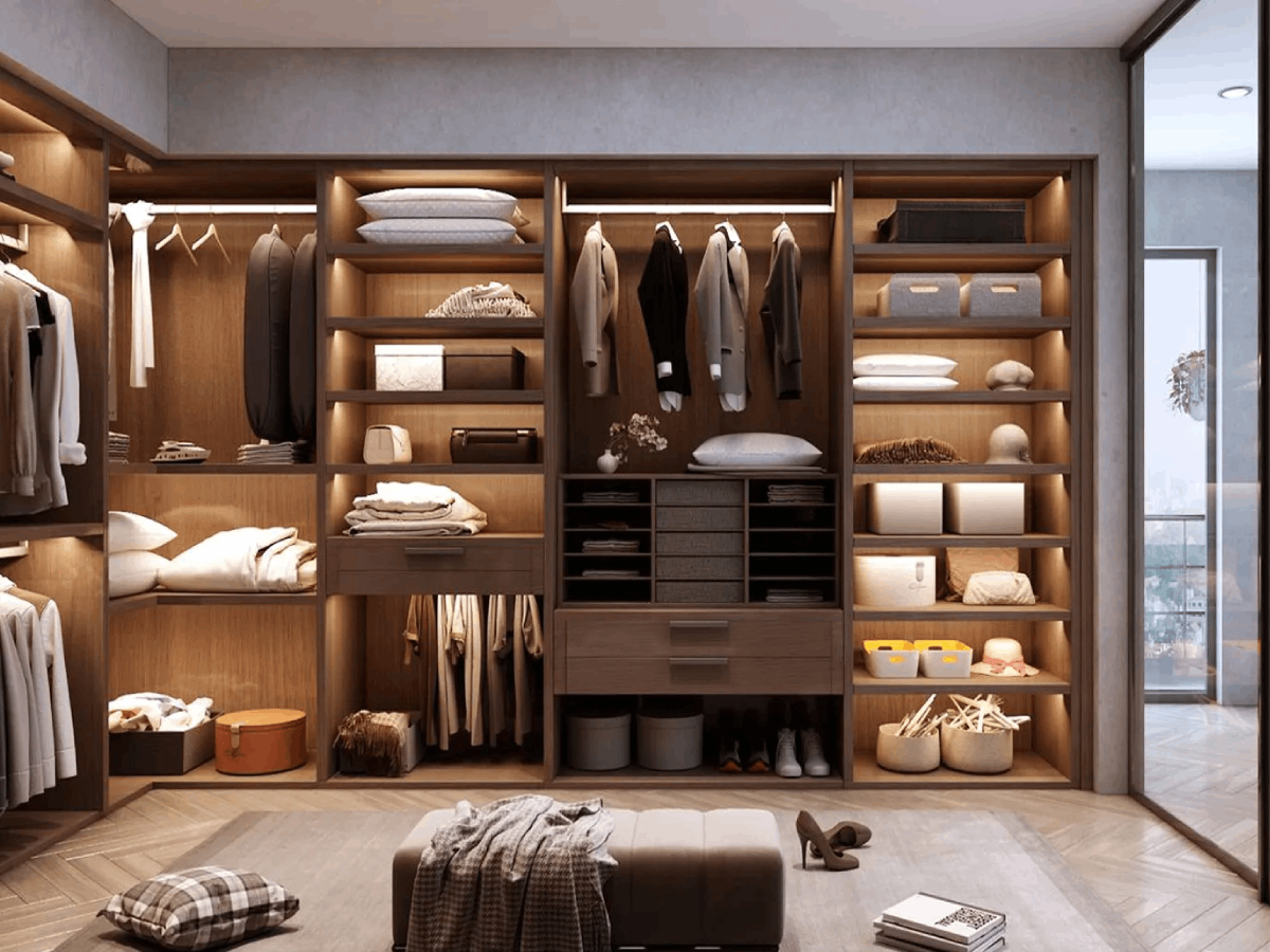 Walk-In Modular Wardrobe