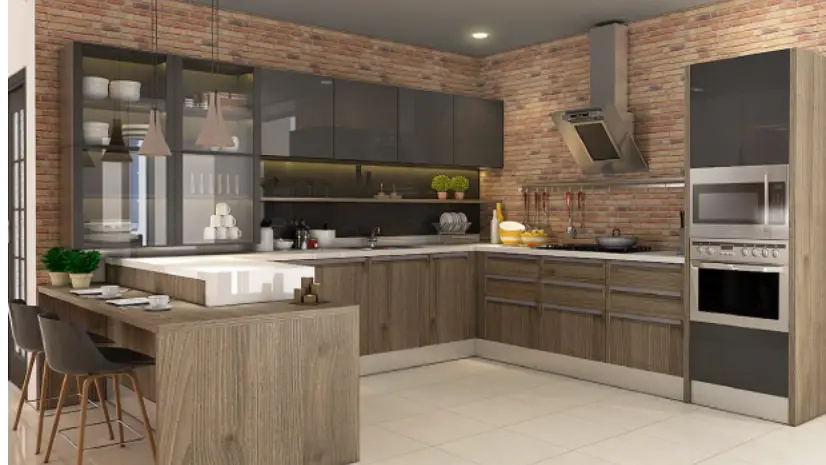 Brick and Textured Tile design