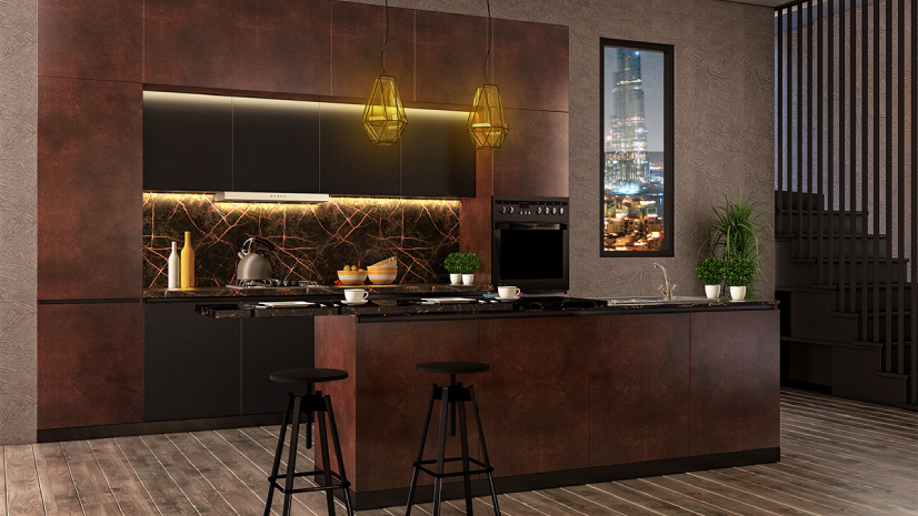 open kitchen design for small house