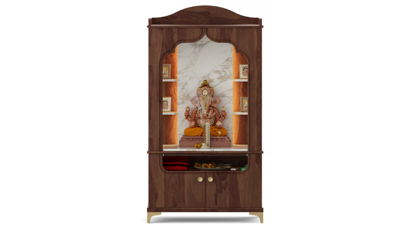 Small Mandir Design Ideas for Small Flats