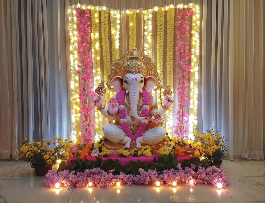 ganesh chaturthi decoration ideas