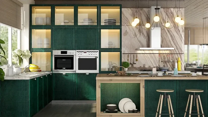 chimney for a small kitchen